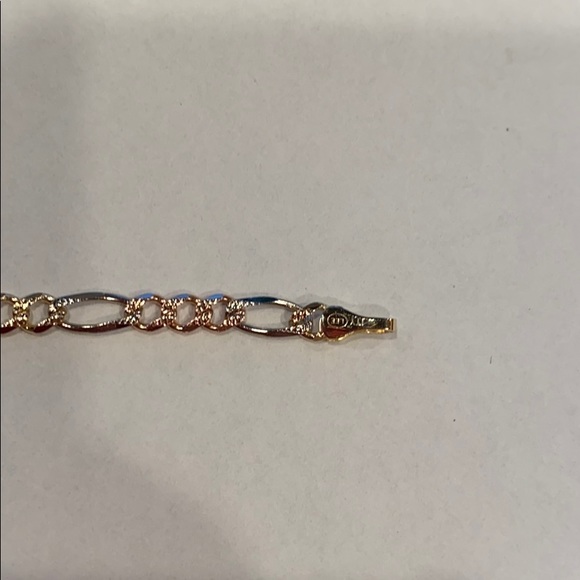 Girls 14k Gold Butterfly ID Bracelet 6 inches - Picture 8 of 15